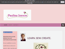 Tablet Screenshot of paulineineson.co.uk